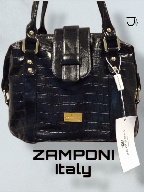 zamponi | Bags | Zamponi Moda Secchiello Shoulder Bag Made In Italy New ...